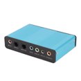 thumbnail image 4 of USB Sound Card, 6 Channel External Sound Card For PC Laptop Computer, 48kHz Sampling Rate  USB , Analog And Digital Audio Equipment, 4 of 8
