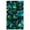 Green Leaves, variant on JML Area Rug 5'x7' Retro Accent Non-Slip Indoor Carpet Blue & Yellow & Red Floral Foldable Rugs for Living Room Bedroom Office Home Decor