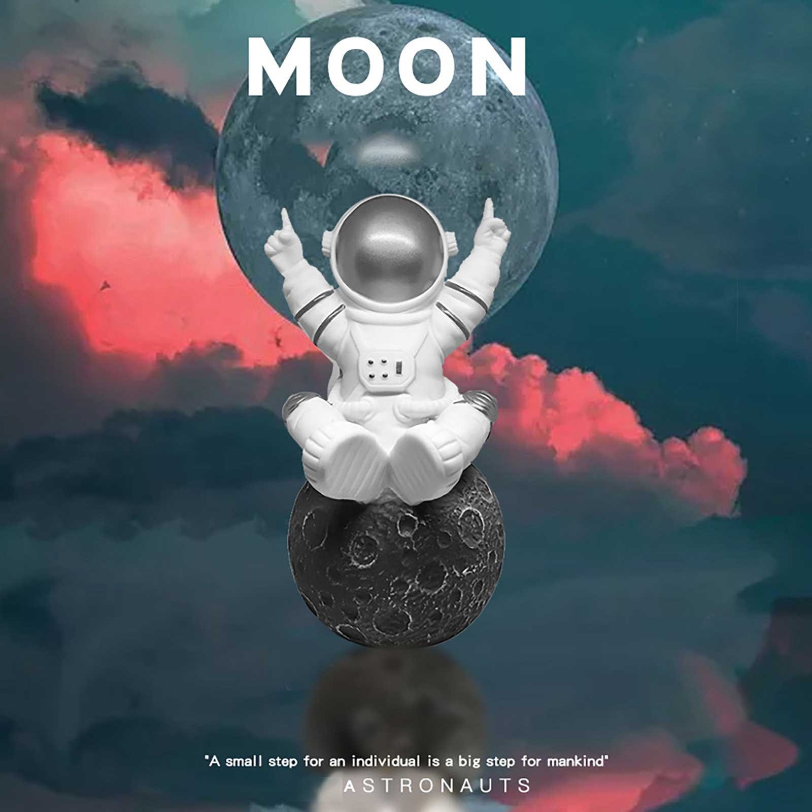 TIMIFIS Bluetooth Speakers Y-388 Astronaut Smart Wireless Bluetooth Speaker Mini Smart Subwoofer Portable Radio Card Audio Gift