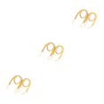 thumbnail image 4 of stanreset 1/2/3/5 2 Pieces Household Hotel Polyester Curtain Holdback Living Room Drape Tieback Draperies Decorative Holder Waved Rope Gold 3PCS, 4 of 6