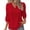 Red, variant on 3/4 Sleeve Womens Tops Women 3/4 Sleeve Tops Summer Plus Size Tops Clearance Womens Tops Casual Work Outfits for Women Workout Shirts, V Neck, Yellow