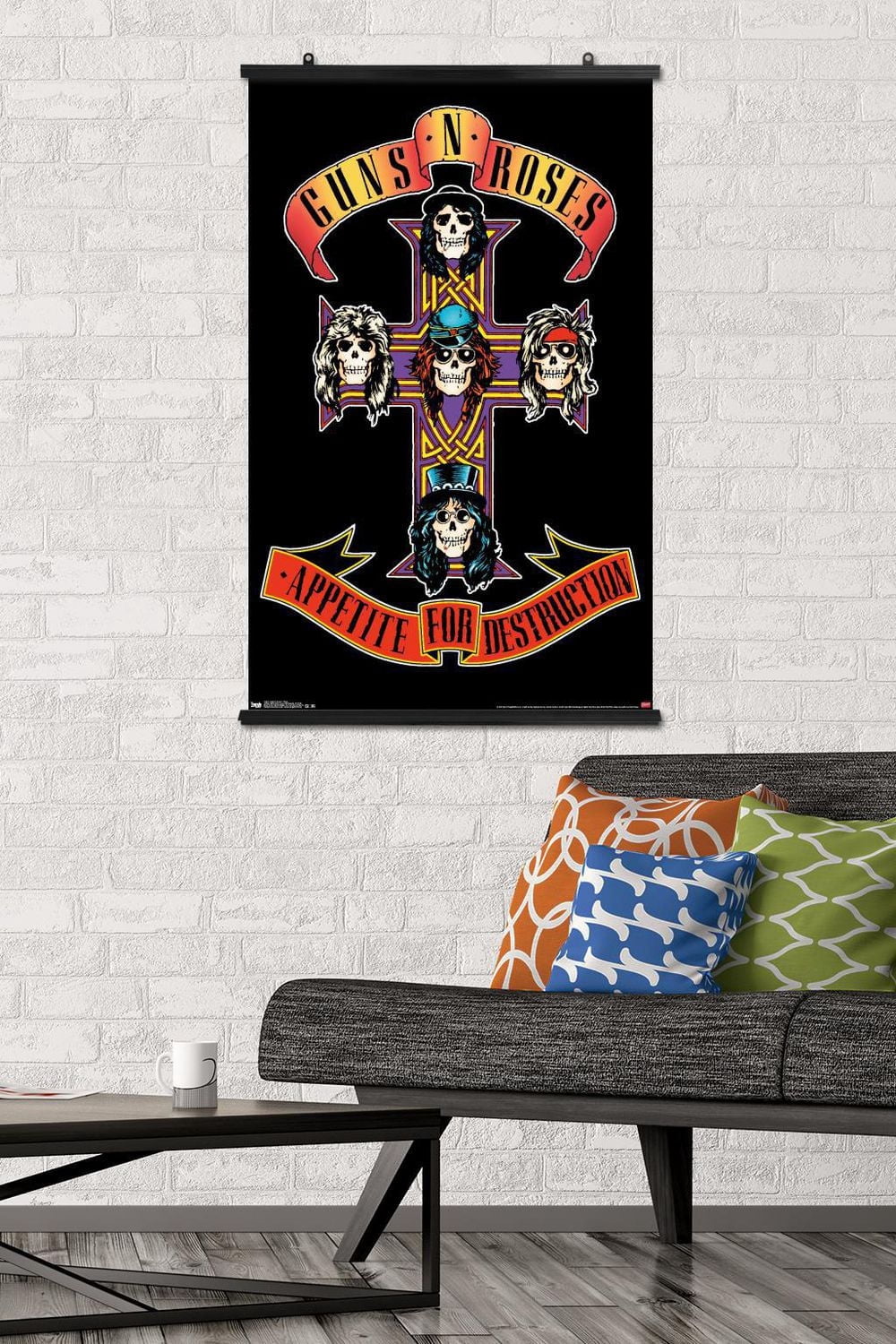 Guns N' Roses - Cross Wall Poster