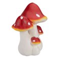 thumbnail image 4 of Northlight Décoration de Jardin Extérieure en Grappe de Champignons Peints à la Main - 16.75 Pouces - Blanc et Rouge, 4 of 5