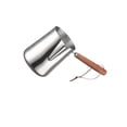 thumbnail image 4 of tamizeot Turkish Coffee Pot Multifunctional Stainless Steel for Kitchen Household Bar 1000ML Silver 600ML, 4 of 4
