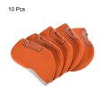 thumbnail image 3 of Unique Bargains Protection Sleeve Visible Window Golf Club Iron Head Covers Orange 10 Pack, 3 of 5