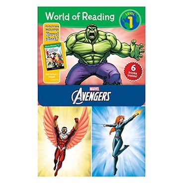 Avengers, World of Reading Level 1 (6 Book Set)