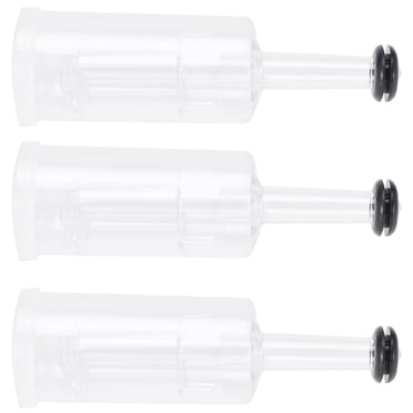 3 Pcs Serrure à Air pour Brassage avec Anneau d'Étanchéité pour Bière Vin Accessoire de Brassage