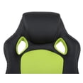 thumbnail image 2 of Jade Gaming Chair, Black/Green, 2 of 6