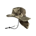 thumbnail image 2 of Top Headwear Chapeau Bob Safari Explorer à Rabat Couvre-Cou - Camouflage Désert - S, 2 of 2