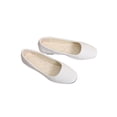 thumbnail image 3 of MAWCLOS Chaussures Décontractées pour Femmes Chaussures de Marche Confort à Enfiler Ballerines Mode Bout Carré Ballerine de Soirée Blanc 6.5, 3 of 4