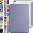 thumbnail image 1 of DuraSafe Cases iPad PRO 12.9 Inch 4th [ Pro 12.9 4 Generation 2020 ] MY3K2LL/A MY3J2LL/A MY2H2LL/A MY2J2LL/A TriFold PC Lightweight Smart PU Leather Protective Hard Back Cover - Gray, 1 of 4