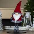 thumbnail image 5 of Northlight Standing Santa Gnome with Faux Fur Trim - 19.5" - Red and Gray, 5 of 5