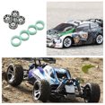 thumbnail image 2 of fastboy Aluminum Alloy RC Car Wheel Rims Drift For Wltoys 1/28 K969 Alloy RC Wheel Tires Model Car Upgraded Part Metal blue 1Set, 2 of 6