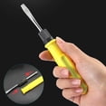 thumbnail image 1 of Birdeem Flat Head Screwdriver,One on One,Double Headed Screwdriver Flat Crosses Two in One Screwdriver Double Head Double Purpose Multi Functional Household Gadget Detachable,One By One, 1 of 7