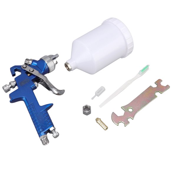Air Painter, Air Paint Sprayer 600ml Type 45-60psi 6.0-11.0cfm for Automotive Caliber 1.7mm/0.06in,Caliber 2.0mm/0.07in