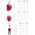 thumbnail image 3 of Fortune Family Matching Christmas Sweaters, Snowflake Print Knitted Pullovers Contrast Color Long Sleeve Turtleneck Sweater, 3 of 9