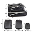 thumbnail image 4 of Compression Packing Cubes for Suitcases Compression Packing Cubes for Suitcases Travel Essential 3 Pcs Expandable Travel Bags Organizer for Luggage Packing Cubes for Travel Compression, 4 of 9