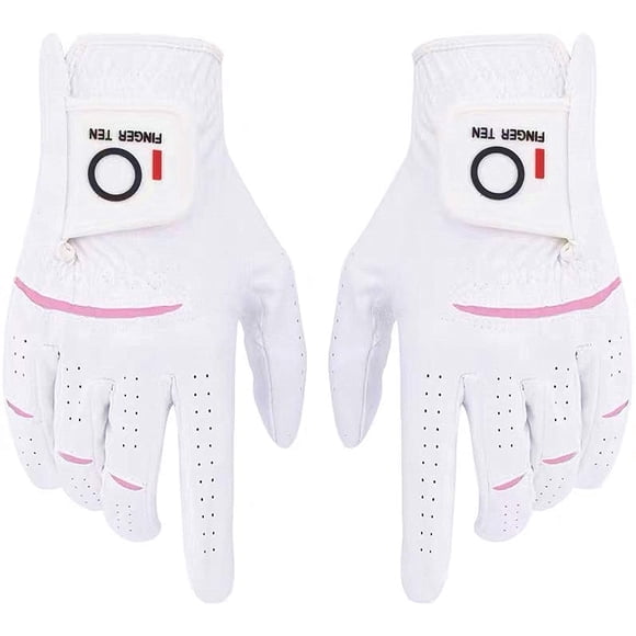 Gants de Pluie de Golf pour Femmes Dames Paire à Deux Mains, Prise Humide Chaude Froide, Convient Petit Moyen Grand TG 2TG-1 Paire