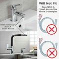 thumbnail image 2 of Unatoiry White Shampoo Shower Shower Convenient Installation For Pets Bath Time Circular Double Head Shower Pet Shower Set white 1Set, 2 of 6