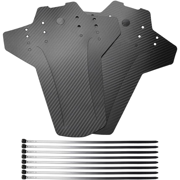 Garde-boue de Vélo de Montagne 2 Pcs, Garde-Boue avant et Arrière, Garde-Boue Ajustables