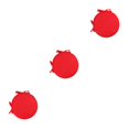 thumbnail image 4 of maskred 1/2/3/5 Coussins Confortables pour Pubs Application Large Fixé aux Chaises Sans Dommage pour les Chaises Rouge 30cm 3 Pcs, 4 of 6
