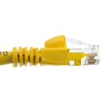 thumbnail image 2 of CableWholesale 13X6-08105 Cat6a Yellow Ethernet Patch Cable  Snagless Molded Boot  500 MHz  5 foot, 2 of 6