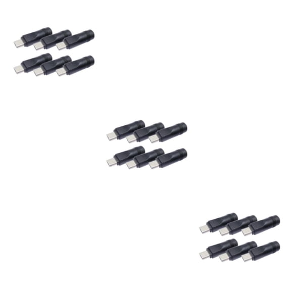 relayinert Efficient 5-Piece Micro USB Charging Adapter Male to Female 5 Pin 5x1mm Fast and Reliable Style A 3Set