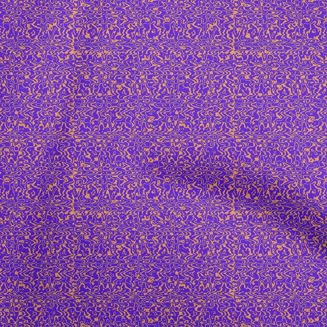 oneOone Tissu Popeline de Coton Violet Tissu pour Robe Tissu Imprimé au Mètre 42 Pouces de Large-35