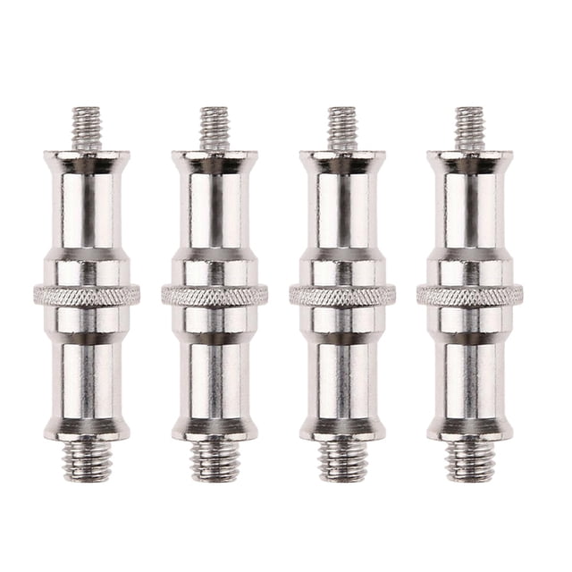 Shisuyan 4 Pcs Adaptateur Fileté 1/4 à 3/8 Mâle pour Convertisseur pour Support de Studio