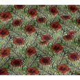 thumbnail image 5 of oneOone Cotton Jersey Orange Fabric Tropical Sewing Craft Projects Fabric Prints By Yard 58 Inch Wide, 5 of 5