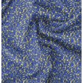 thumbnail image 1 of Soimoi Blue Velvet Fabric Aboriginal Mosaic Decor Fabric Printed Yard 58 Inch Wide, 1 of 5
