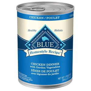 Blue Buffalo Homestyle Recipe Adult Wet Dog Food, Chicken Dinner, 12.5-oz. Can