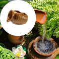 thumbnail image 2 of jifeng Circulating Water Clay Pot Decorative Ceramic Jar Waterfall for Home Outside Yellow, 2 of 9