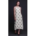 thumbnail image 4 of Bimba Geometric Printed Women Backless Halter Neck Summer Holiday BeachDress-Medium, 4 of 6