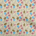 thumbnail image 1 of oneOone Cotton Flex Yellow Fabric Pear Craft Projects Decor Fabric Printed By The Yard 40 Inch Wide, 1 of 4