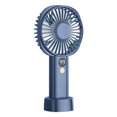 thumbnail image 2 of Boovnll New Small Fan Quiet Large Wind, Rechargeable Desktop Usb Mini Handheld Fan, Intelligent Digital Display, Five Speed Wind, 2 of 8