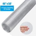 thumbnail image 1 of Gymax 46''x 50' 1/4 inch Hardware Cloth Galvanized Chicken Wire Welded Fence Mesh Roll, 1 of 5