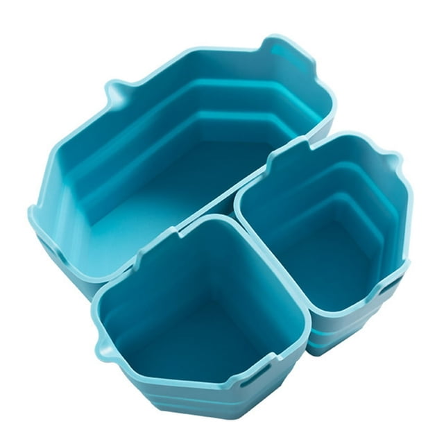 1 Set Cooker Divider Liner Food Grade Leak-Proof BPA-free Silicone Slow Cooker Divider Liner Kitchen Accessories