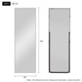 thumbnail image 4 of NeuType Silver Floor Mirror with Stand Large Full Length Mirror Modern Wall Mounted Mirror 59" x 20", 4 of 6