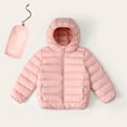 thumbnail image 2 of Tranfacy Kids Packable Hooded Puffer Jacket for 2-14 Years Lightweight Zipper Pocket with Storage Bag, 2 of 6
