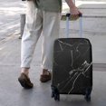 thumbnail image 4 of Travel Luggage Cover Suitcase Protector Fits 18-32 Inch Luggage Wheel Covers Patterned Travel Related Items Flower Luggage Protector Elastic Luggage Anti-scratch Suitcase Cover L, 4 of 5