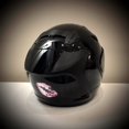 thumbnail image 3 of ORUYROP High Intensity Reflective Vinyl Death Kiss Skull Crossbones Lips Decal Bumper Sticker-Cars, Motorcycles, Helmets, Wind Screens, laptops, cellphones, (SE Pink, 6 inch Wide), 3 of 7