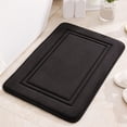 thumbnail image 1 of Dvkptbk Bathroom Rug Blanket Thick Striped Foam Bath Rugs Soft Absorbent Velvet Bathroom Mats Non-Slip Bottom Machine Washable Bathmat Carpet Rug Room Decoration for Wash Floor Bathroom Accessories, 1 of 8