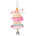 thumbnail image 2 of Edible Cake Bird Foraging  Cake Bird Foraging Toy  Treat Dispensing Bird Toy In The Form Of A Cake Edible Soft Boredom ParakeetsShredding Chewing Toy For Cockatiel Budgie, 2 of 8