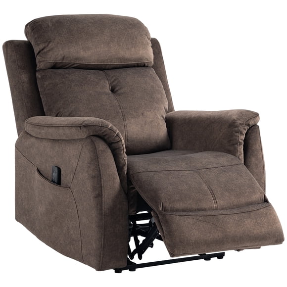 CoSoTower Manual Recliner Chair with Vibration Massage & Side Pockets – Living Room Recliner