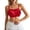 Red, variant on Lace Bandeau Bra Top with Removable Straps for Backless Influence Everyday Comfort and Support Under T-Shirts and Outerwear
