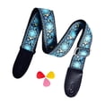 thumbnail image 2 of TISHITA Sangle de Guitare Électrique Portable pour Mandoline Guitare Classique Bleue, 2 of 8