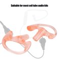 thumbnail image 1 of Silicone Ear Mold Replacement TwoWay Radio Earpiece for Coil Tube Audio Kits, 1 of 7