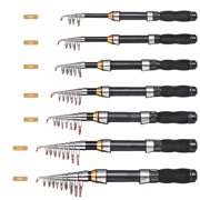Telescopic Fishing Rod 1.0m-2.3m Fishing Rod Glass Rod Super Short Mini bass Bait Casting Fishing Rod 1.7m