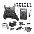 thumbnail image 2 of Bunblic DIY Electric Guitar Kits Portable Retro Multifunction Backplate Accesssories black C, 2 of 8